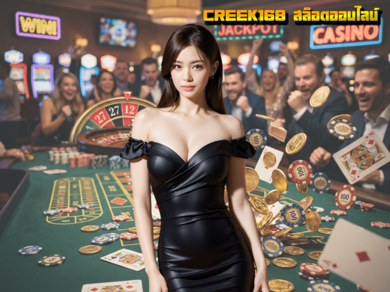CREEK168 สล็อตออนไลน์ ปรากฏการณ์ใหม่แห่งวงการเกมเดิมพัน สัมผัสแจ็คพอตหลักล้านที่ปลายนิ้ว